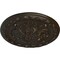 Ekena Millwork Stockport Ceiling Medallion, Hand-Painted Stone Hearth, 11 3/4"OD x 3/8"P CM12STSHF - alternate 2